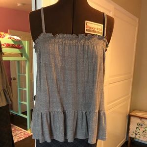 Anthropologie Shimmer Tank